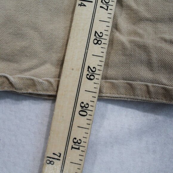 Carhartt Tan Men's Shirt Long Sleeve Rugged  Outwear Construction Size XL - Picture 7 of 9